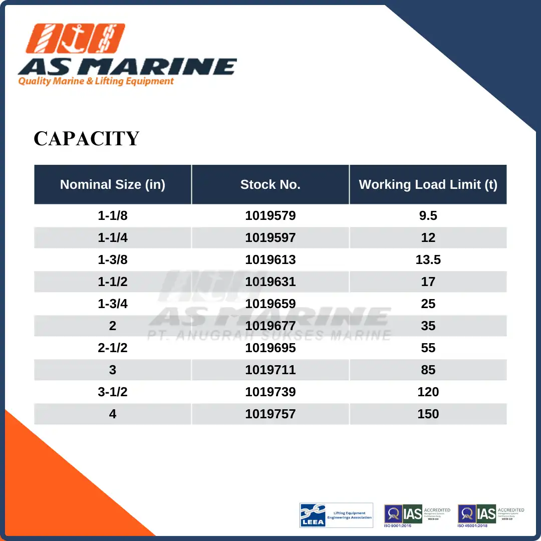 Capacity G2130 Crosby USA